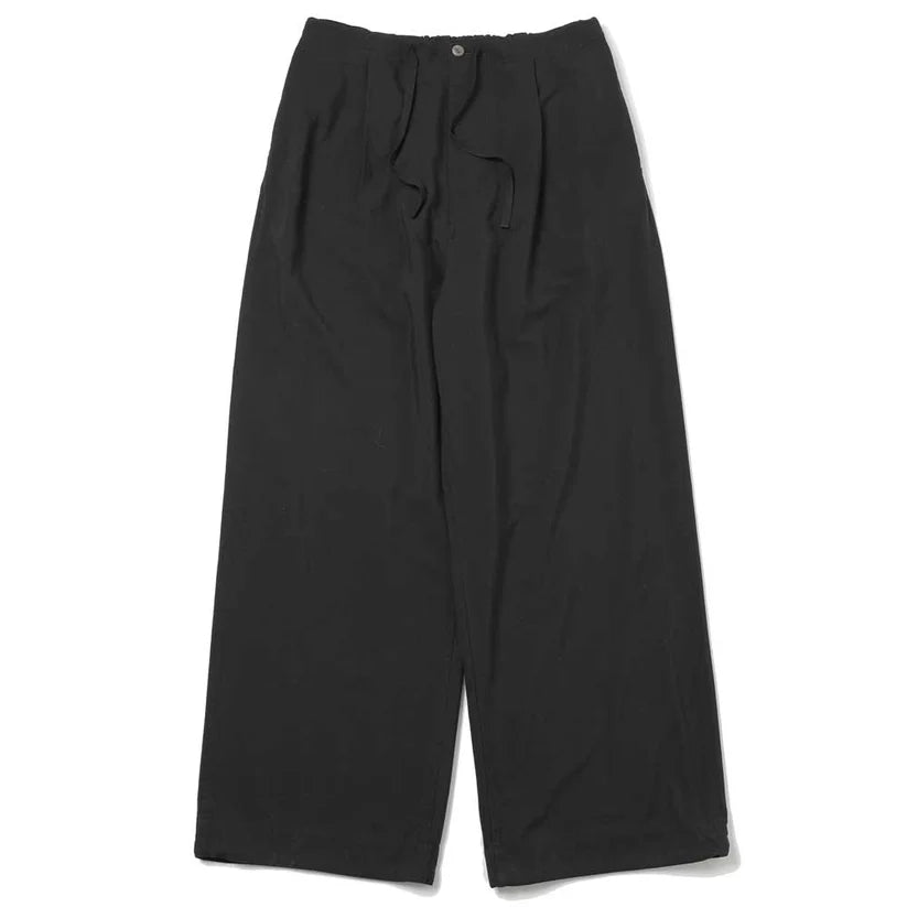 HERILL 26SS Silk Cotton Nep Work Pants