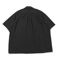 HERILL 26SS Silk Cotton Nep Open Collar Shirts
