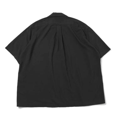 HERILL 26SS Silk Cotton Nep Open Collar Shirts