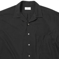 HERILL 26SS Silk Cotton Nep Open Collar Shirts