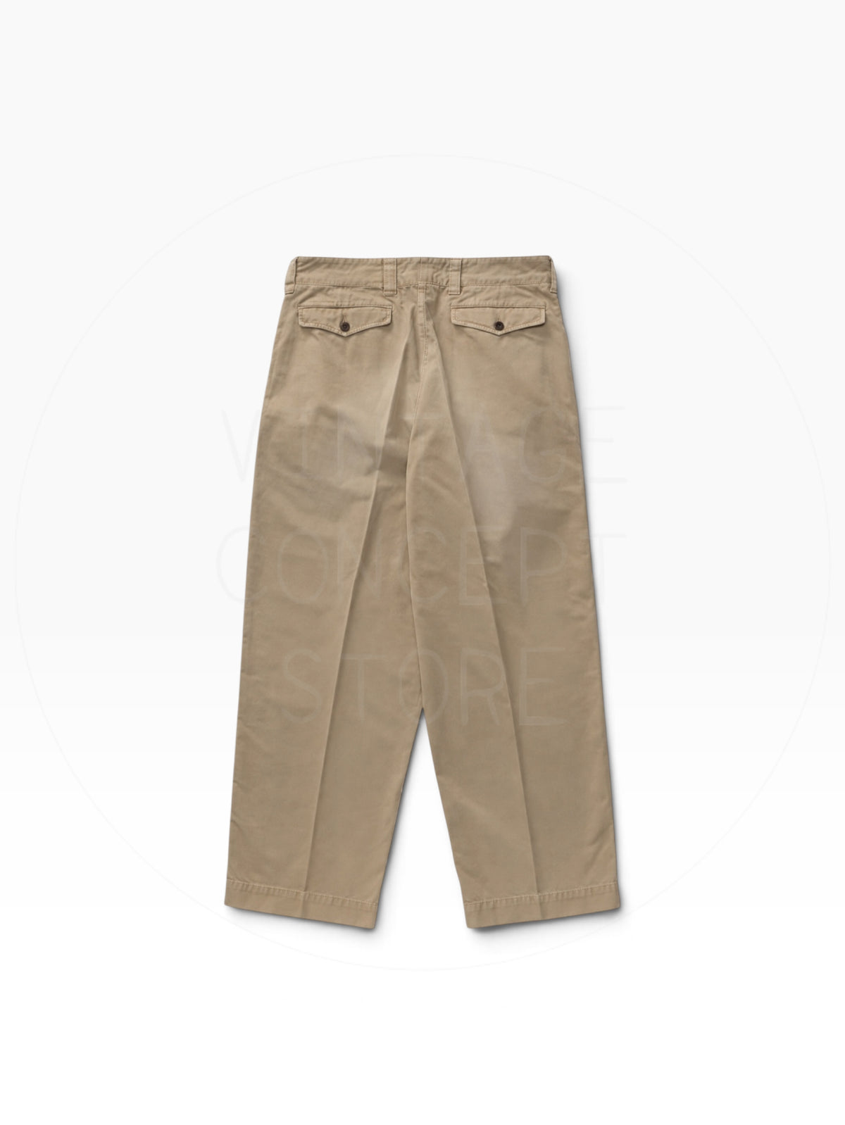 visivm 26AW FURROW CHINO DMGD