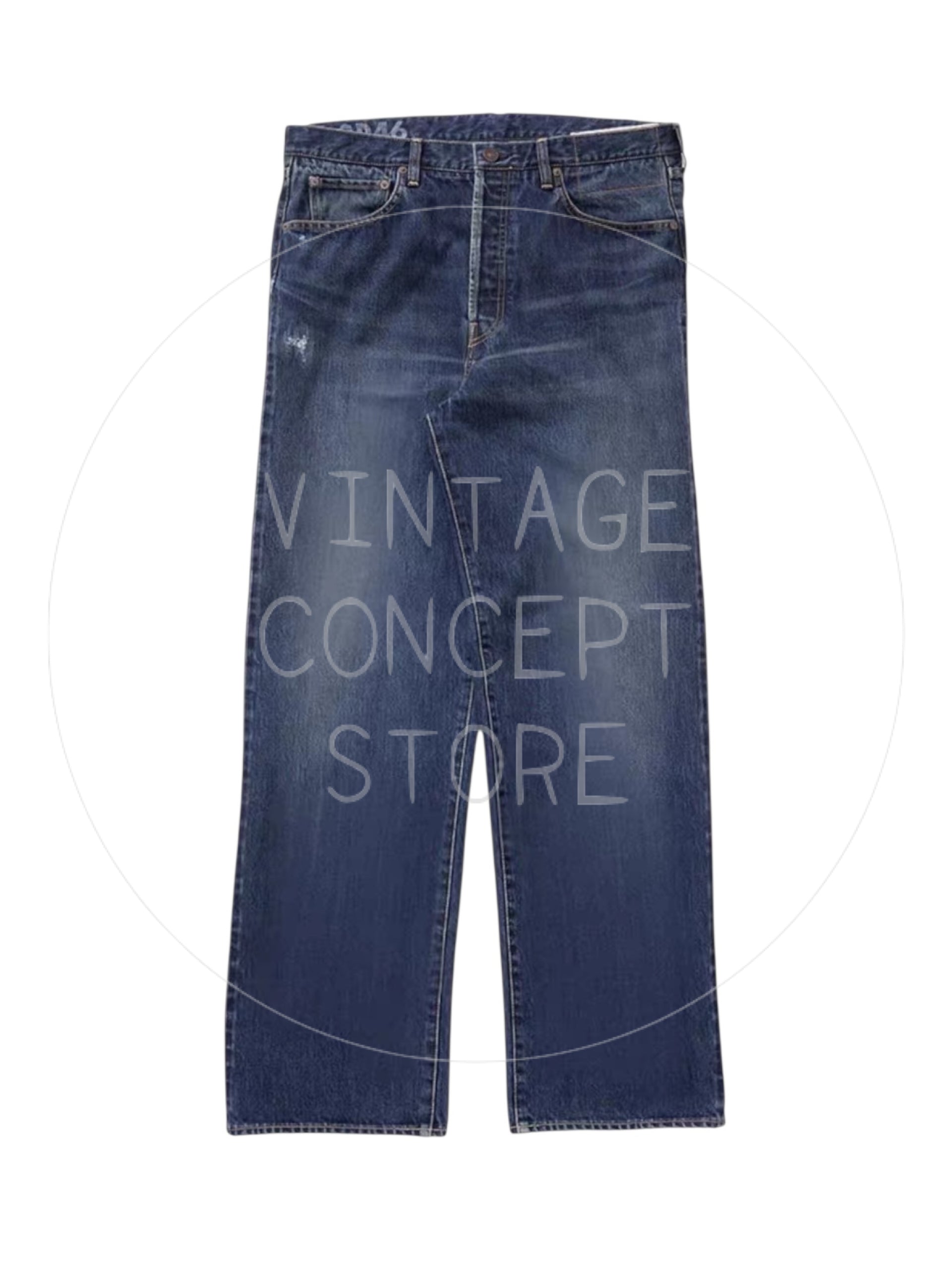 visvim 26SS SOCIAL SCULPTURE 01 WIDE DMGD-46