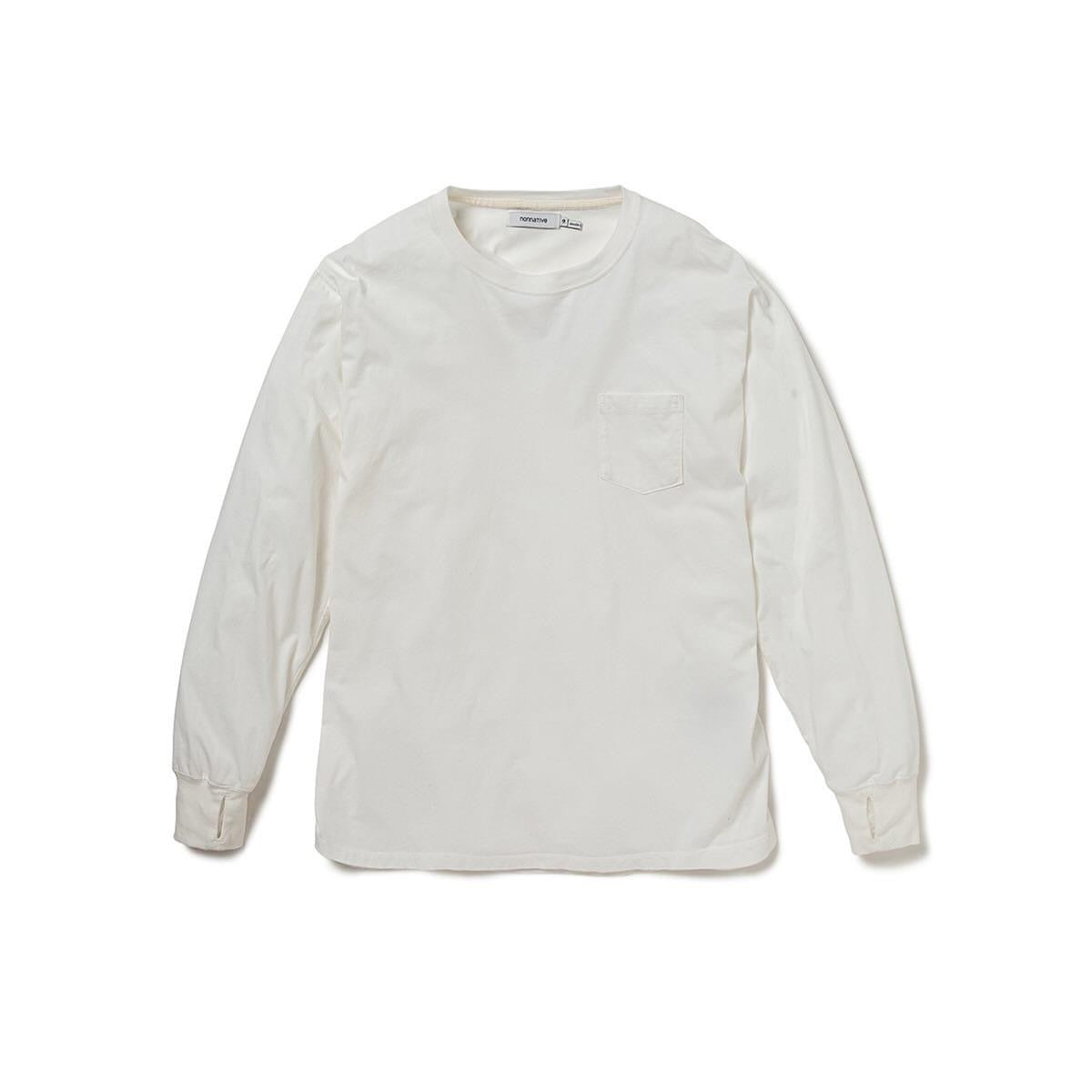 nonnative 24SS DWELLER L/S TEE COTTON JERSEY