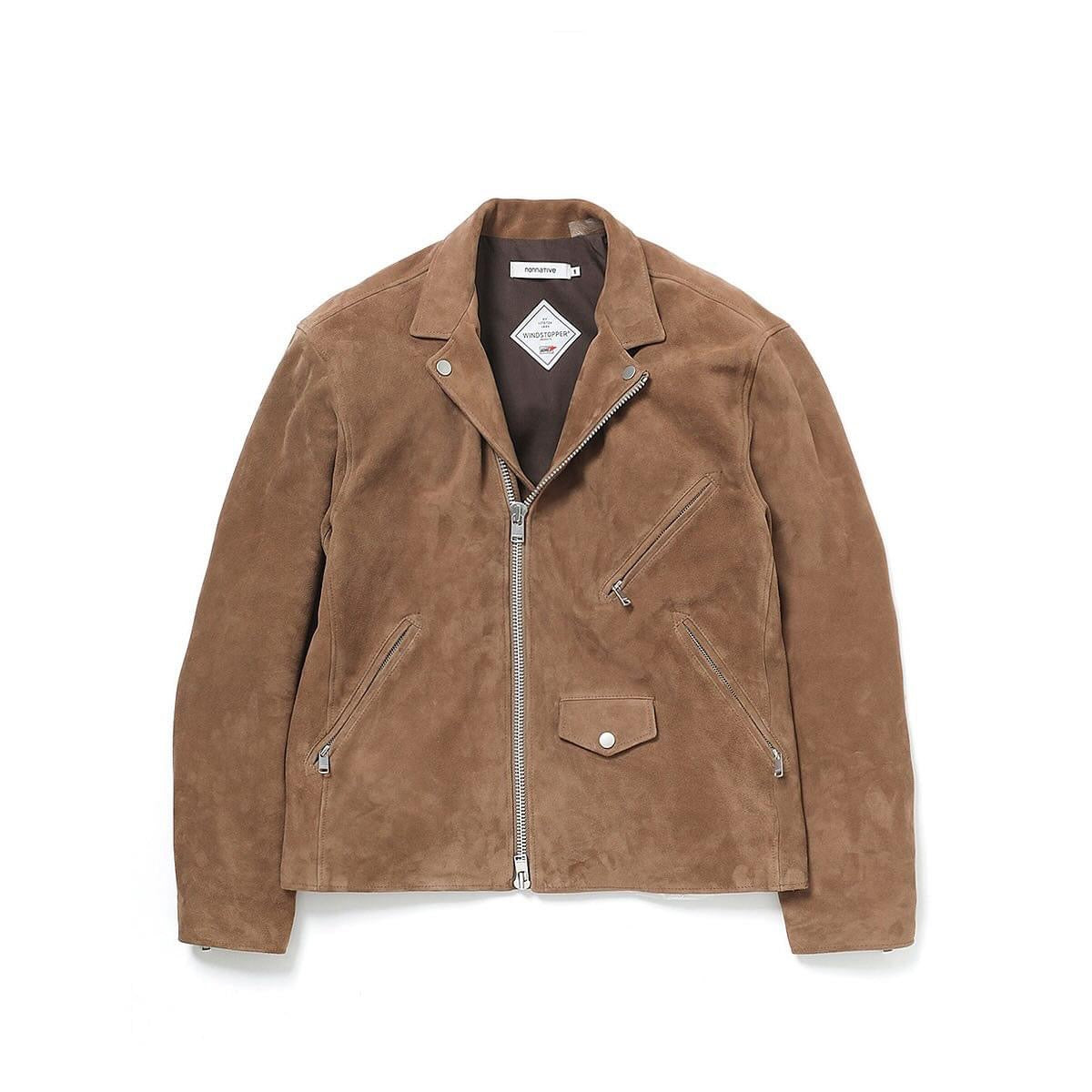 nonnative 24SS RIDER BLOUSONSHEEP LEATHERWITH GORE-TEX WINDSTOPPER®