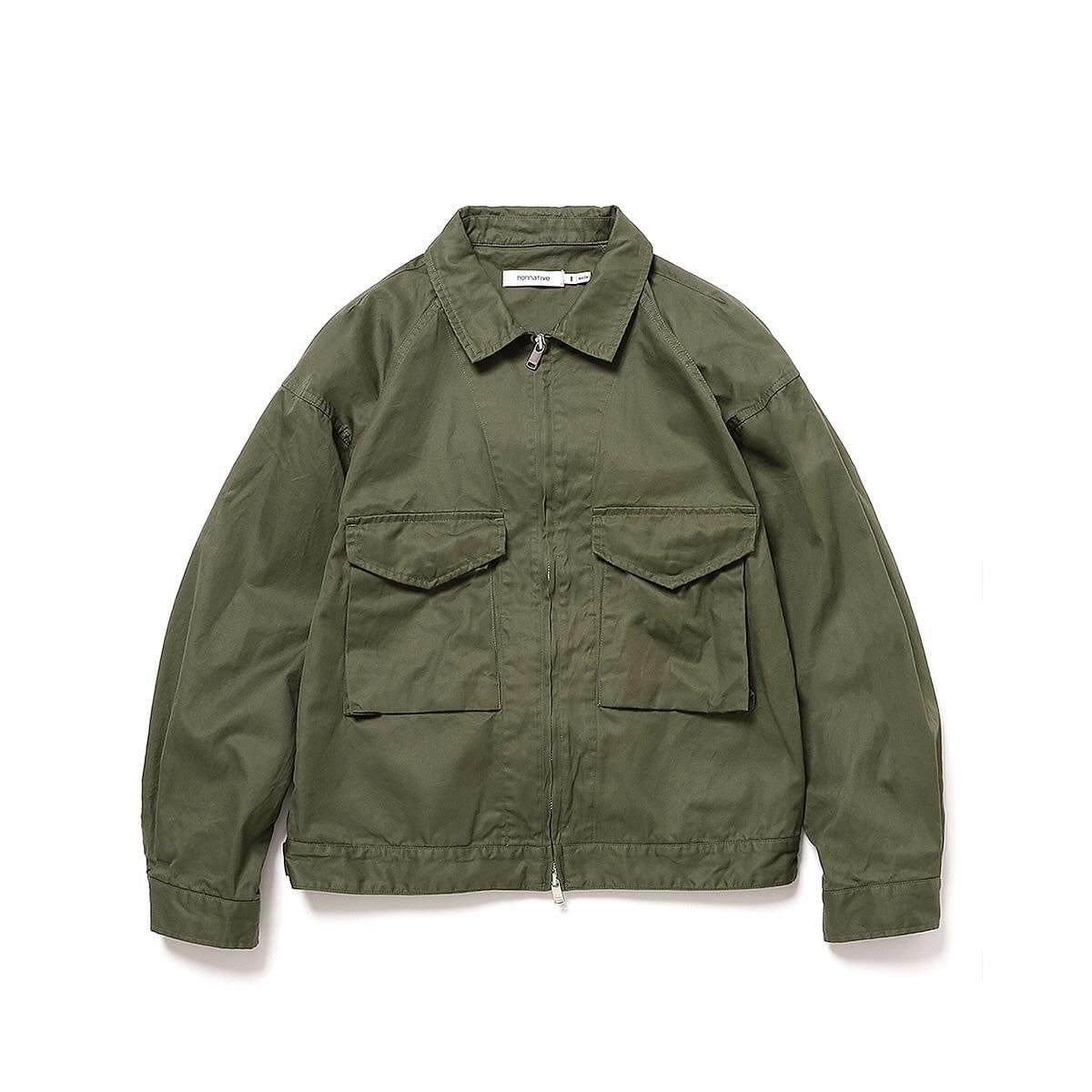 nonnative 24SS TROOPER SHORT JACKET COTTON GABARDINE