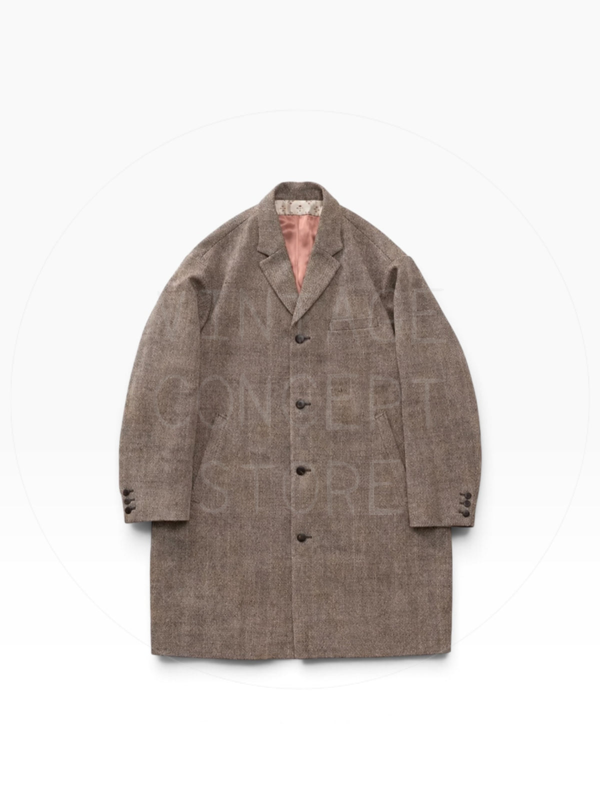 visvim 26AW HAMMONS COAT TWEED