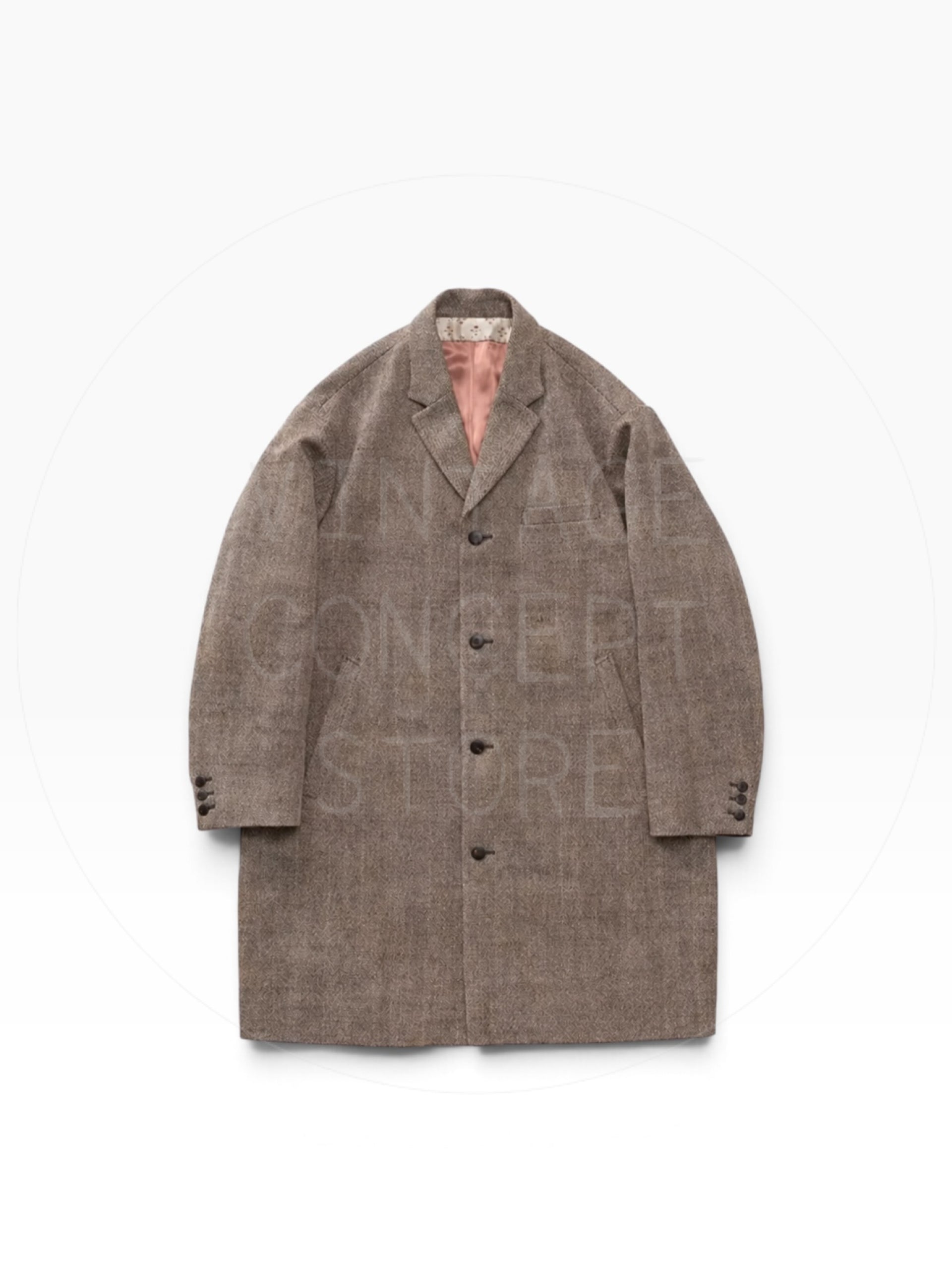 visvim 26AW HAMMONS COAT TWEED