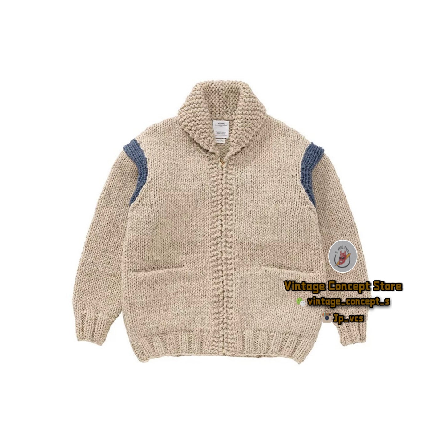 visvim 24AW COWICHAN HAND KNIT