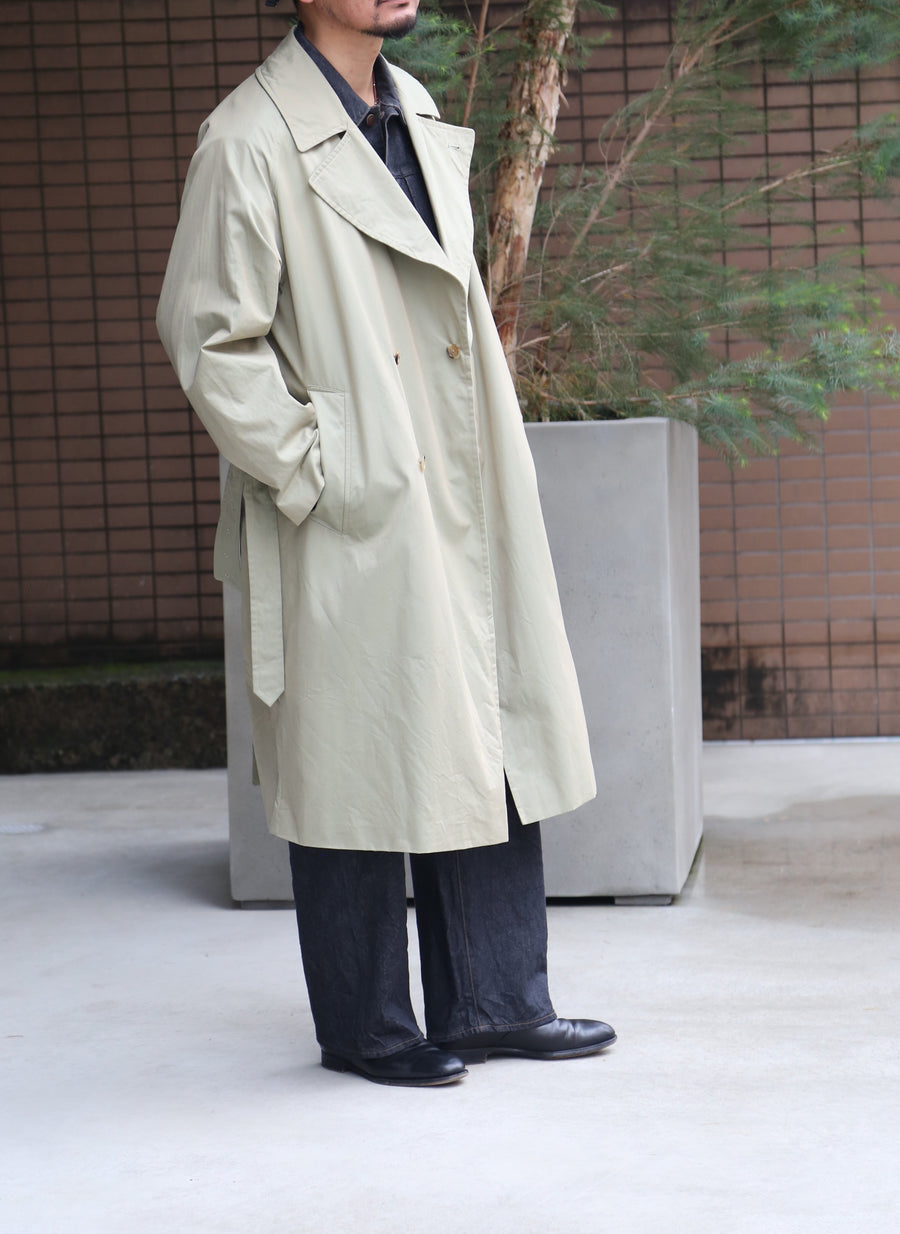 blurhms 26SS Cotton Gabardine Trench Coat
