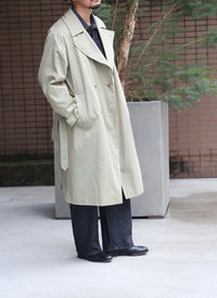 blurhms 26SS Cotton Gabardine Trench Coat