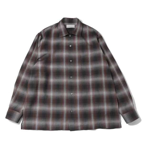 Ernie Palo 25SS Rayon Check Shirt