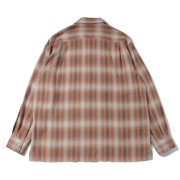 Ernie Palo 25SS Rayon Check Shirt