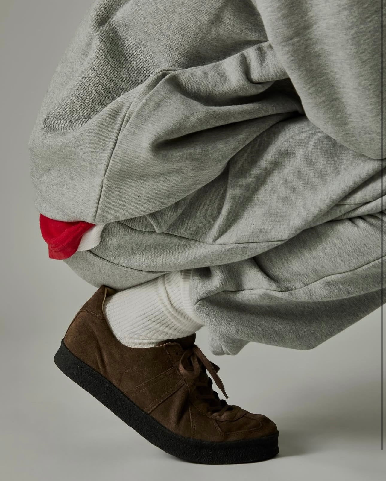 ROF x hobo / GERMAN TRAINER COW SUEDE by REPRODUCTION OF FOUND