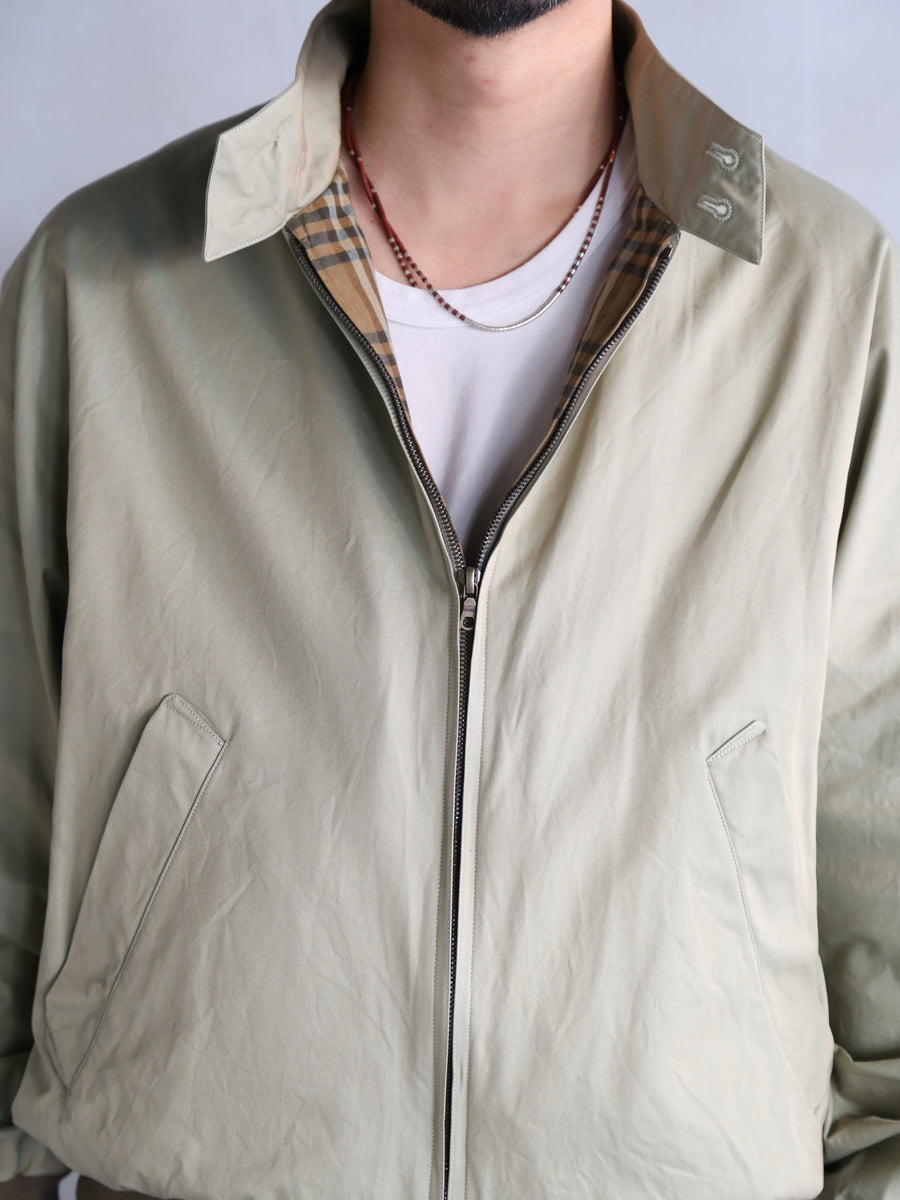 blurhms 26SS Cotton Gabardine Harrington Jacket