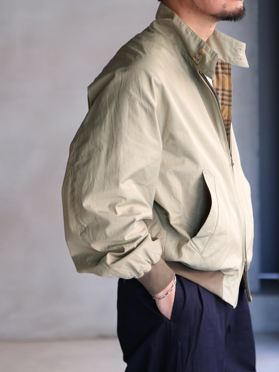 blurhms 26SS Cotton Gabardine Harrington Jacket