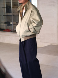 blurhms 26SS Cotton Gabardine Harrington Jacket
