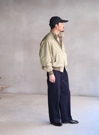 blurhms 26SS Cotton Gabardine Harrington Jacket