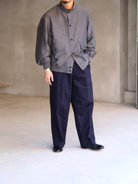 blurhms 26SS Silk-Wo-Co Driving Jacket