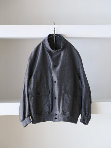 blurhms 26SS Silk-Wo-Co Driving Jacket