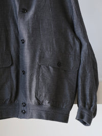 blurhms 26SS Silk-Wo-Co Driving Jacket