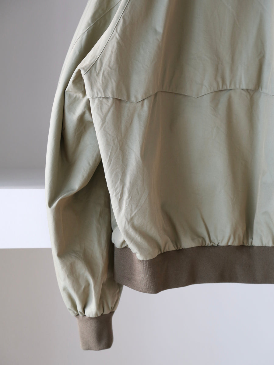 blurhms 26SS Cotton Gabardine Harrington Jacket