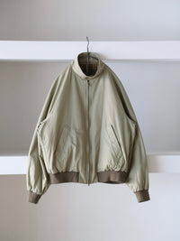 blurhms 26SS Cotton Gabardine Harrington Jacket