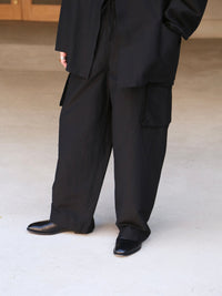 blurhms 26SS Silk-Wo-Co Side Seamless 6P Pants