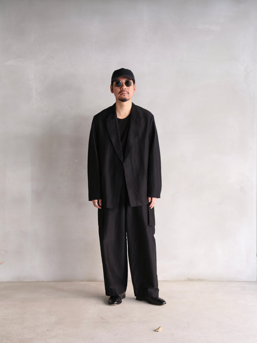 blurhms 26SS Silk-Wo-Co Side Seamless 6P Pants