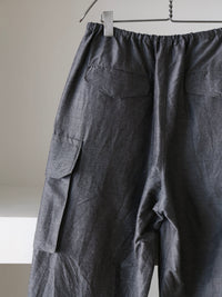 blurhms 26SS Silk-Wo-Co Side Seamless 6P Pants