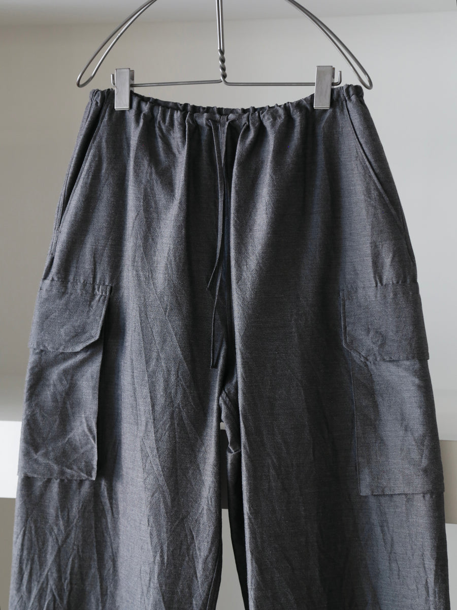 blurhms 26SS Silk-Wo-Co Side Seamless 6P Pants