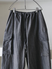 blurhms 26SS Silk-Wo-Co Side Seamless 6P Pants