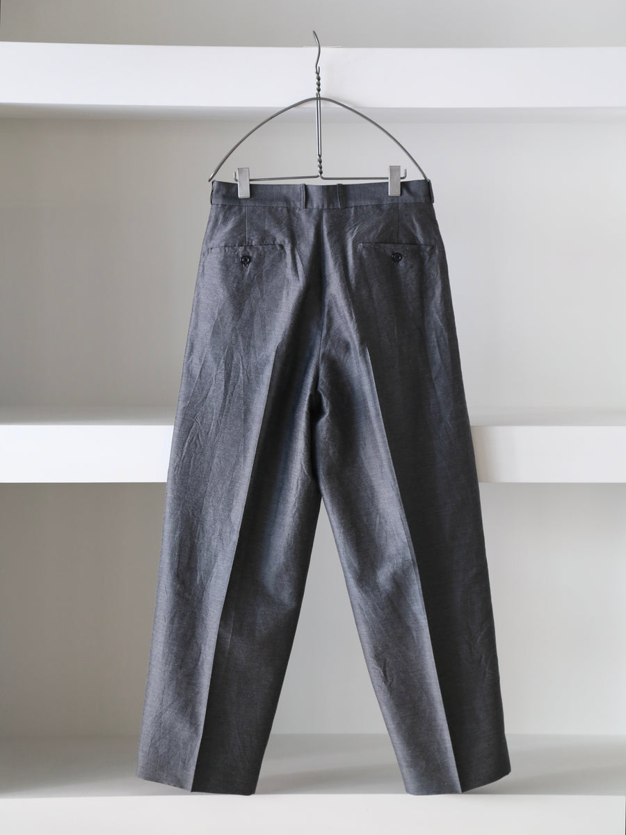 blurhms 26SS Silk-Wo-Co Two-tuck Slacks