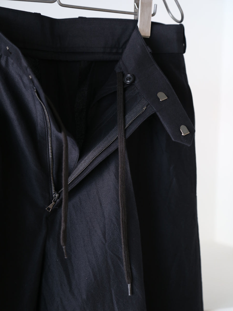 blurhms 26SS Silk-Wo-Co Two-tuck Slacks