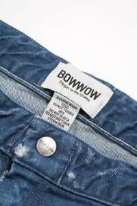 BOWWOW 25AW REPAIRED INDIGO PAINTER PANTS
