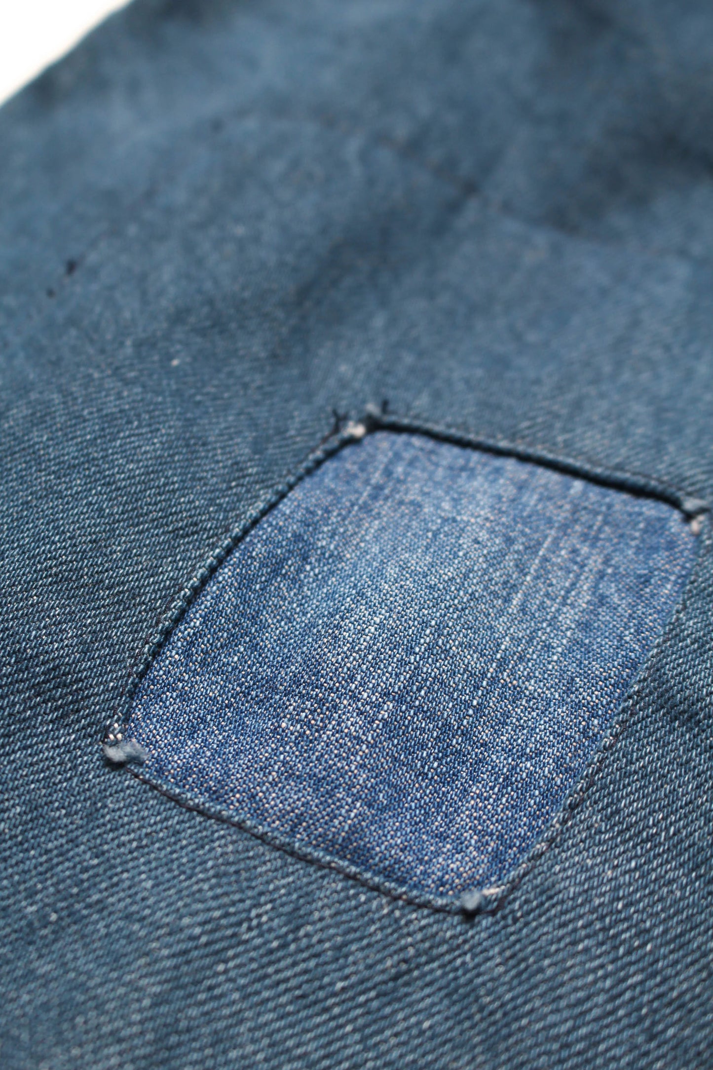 BOWWOW 25AW REPAIRED INDIGO PAINTER PANTS