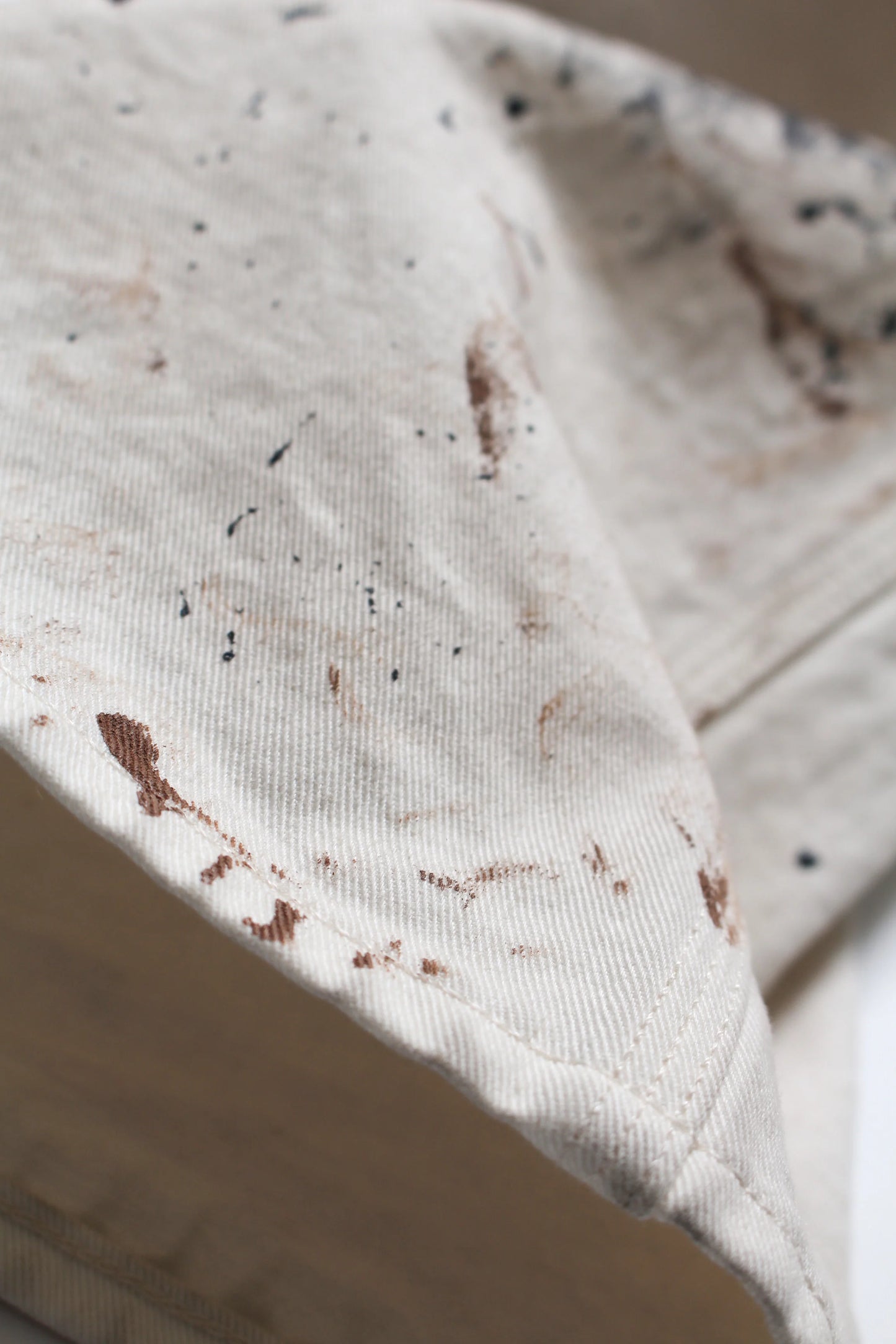 BOWWOW 25AW PAINTER'S PAINT STAINED PAINTER PANTS