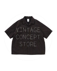 visvim 25AW WALLIS DOWN SHIRT S/S STRIPES