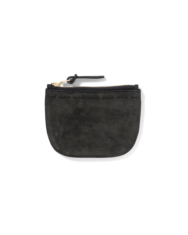 希少 VISVIM ビズビム 本革 コインケース LEATHER WALLET Visvim Men's Leather Bi Fold Wallet in Black Visvim