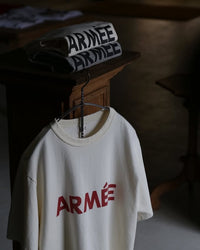 blurhmsROOTSTOCK 25SS ARMÉE 88/12 Print Tee STANDARD / WIDE