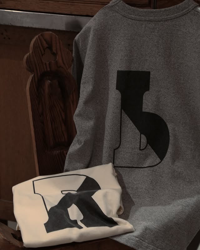 blurhmsROOTSTOCK 25SS b-ROOTSTOCK 88/12 Print Tee STANDARD / WIDE