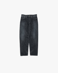 Graphpaper / Selvage Denim Five Pocket Tapered Pants -DARK FADE-