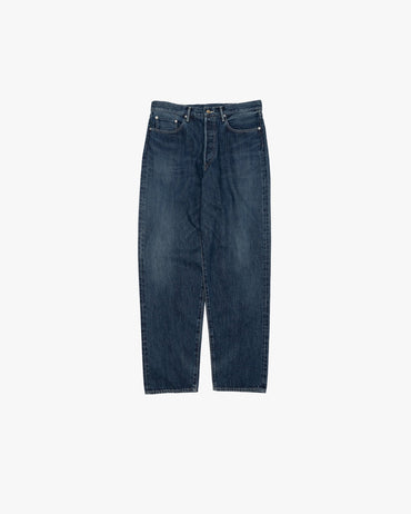 Graphpaper / Selvage Denim Five Pocket Tapered Pants -DARK FADE-