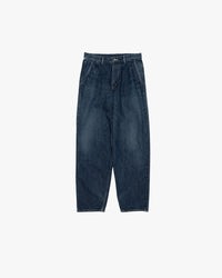 Graphpaper / Selvage Denim Two Tuck Tapered Pants -DARK FADE-