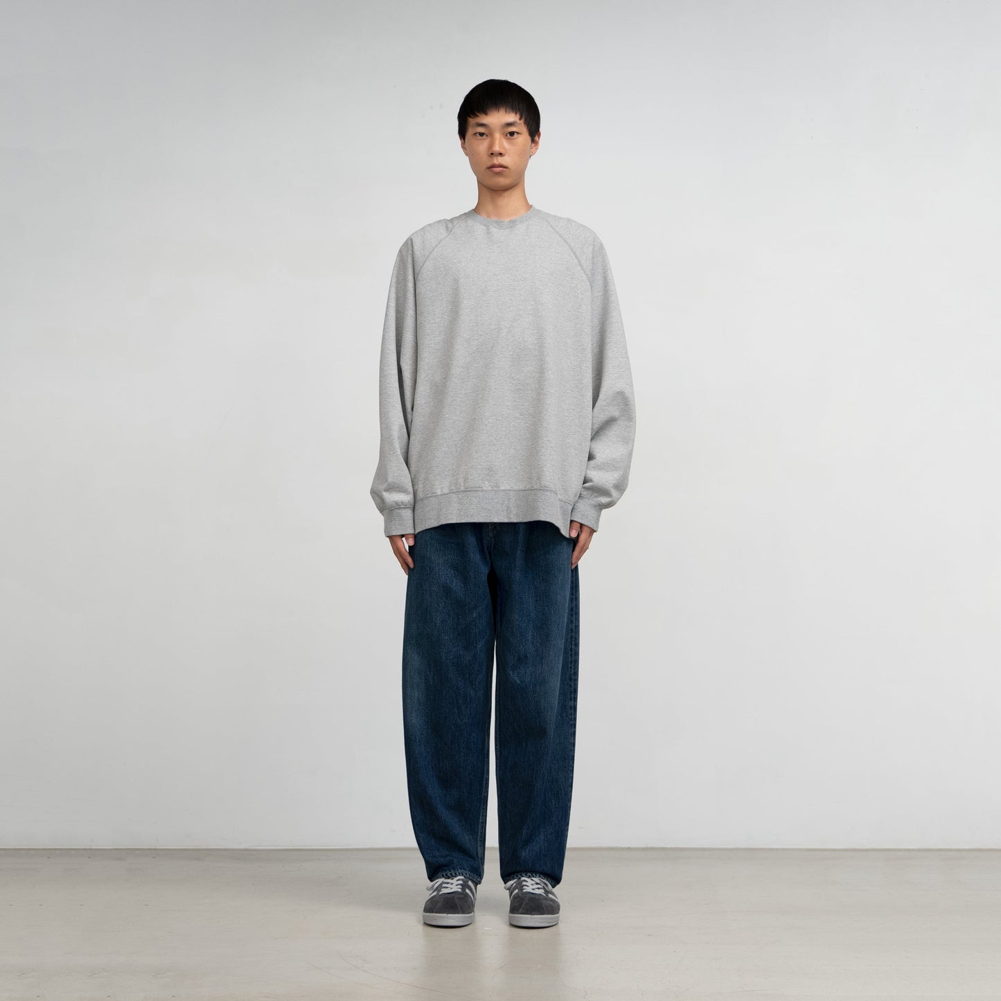 Graphpaper / Selvage Denim Two Tuck Tapered Pants -DARK FADE-