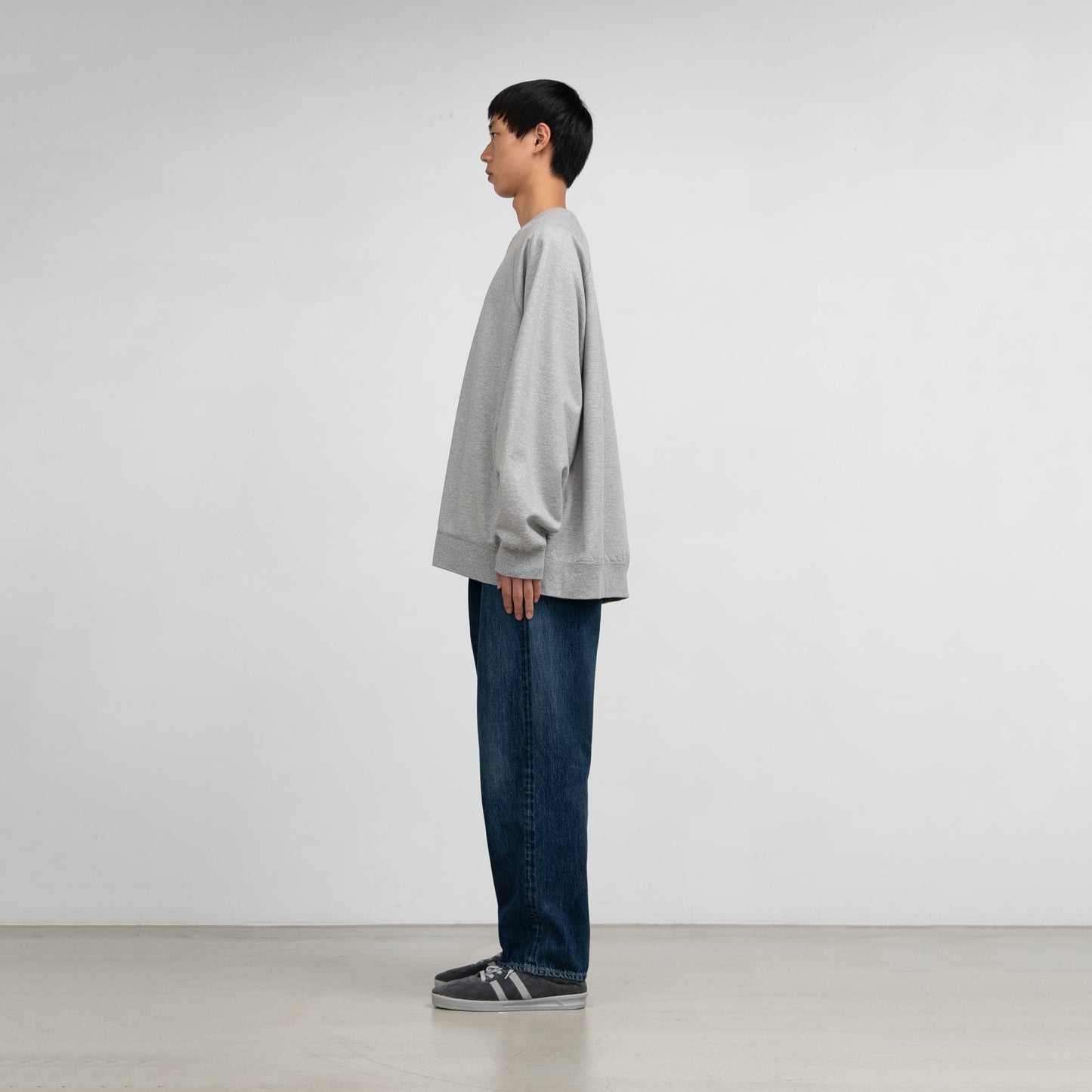 Graphpaper / Selvage Denim Two Tuck Tapered Pants -DARK FADE-