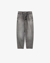 Graphpaper / Selvage Denim Two Tuck Tapered Pants -LIGHT FADE-