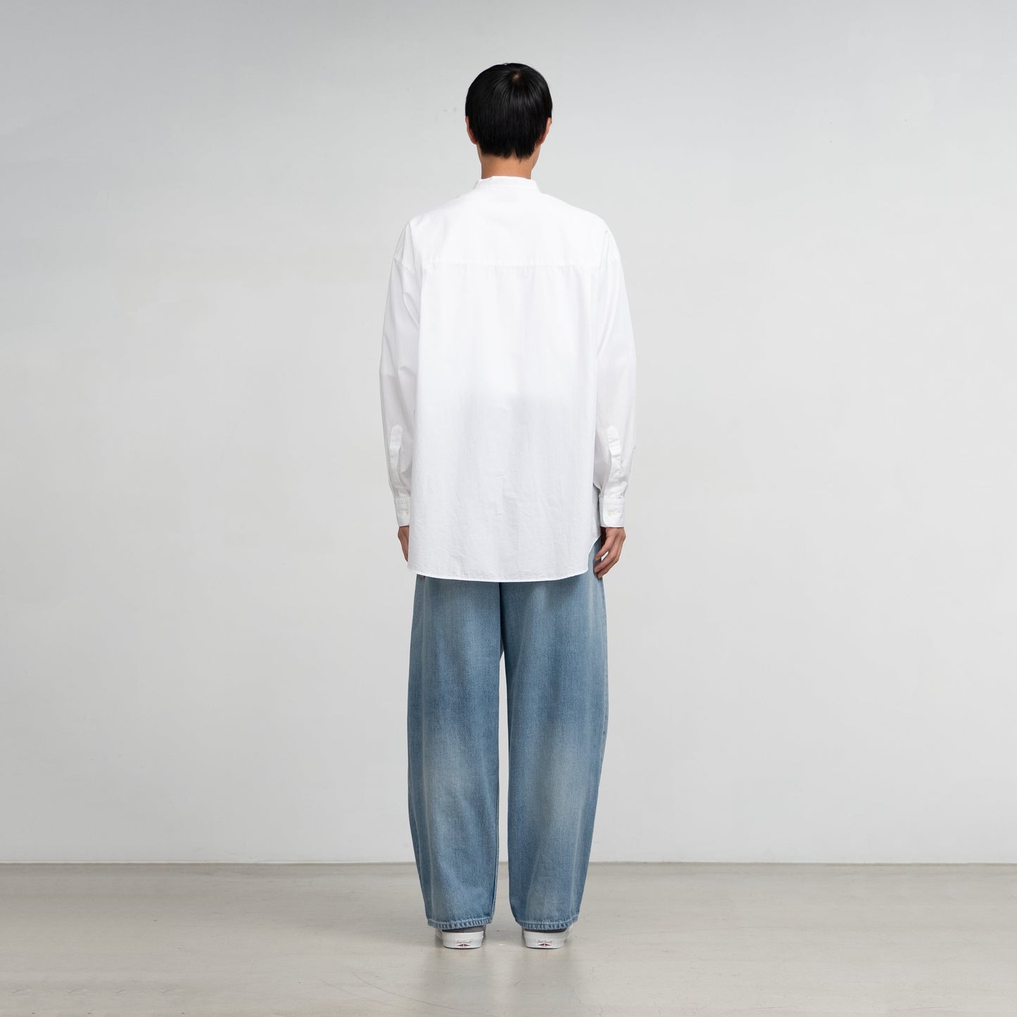 Graphpaper / Selvage Denim Two Tuck Tapered Pants -LIGHT FADE-