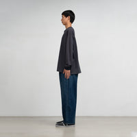 Graphpaper / Selvage Denim Two Tuck Pants -DARK FADE-