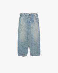 Graphpaper / Selvage Denim Two Tuck Pants -LIGHT FADE-