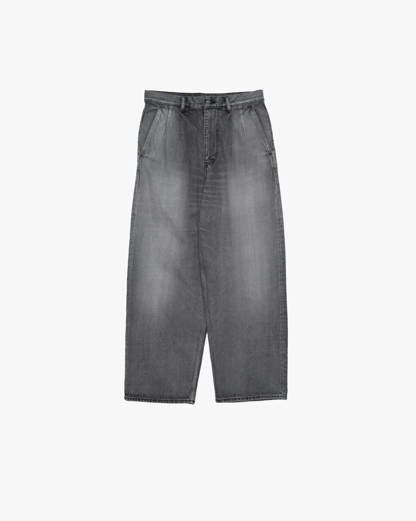 Graphpaper / Selvage Denim Two Tuck Pants -LIGHT FADE-